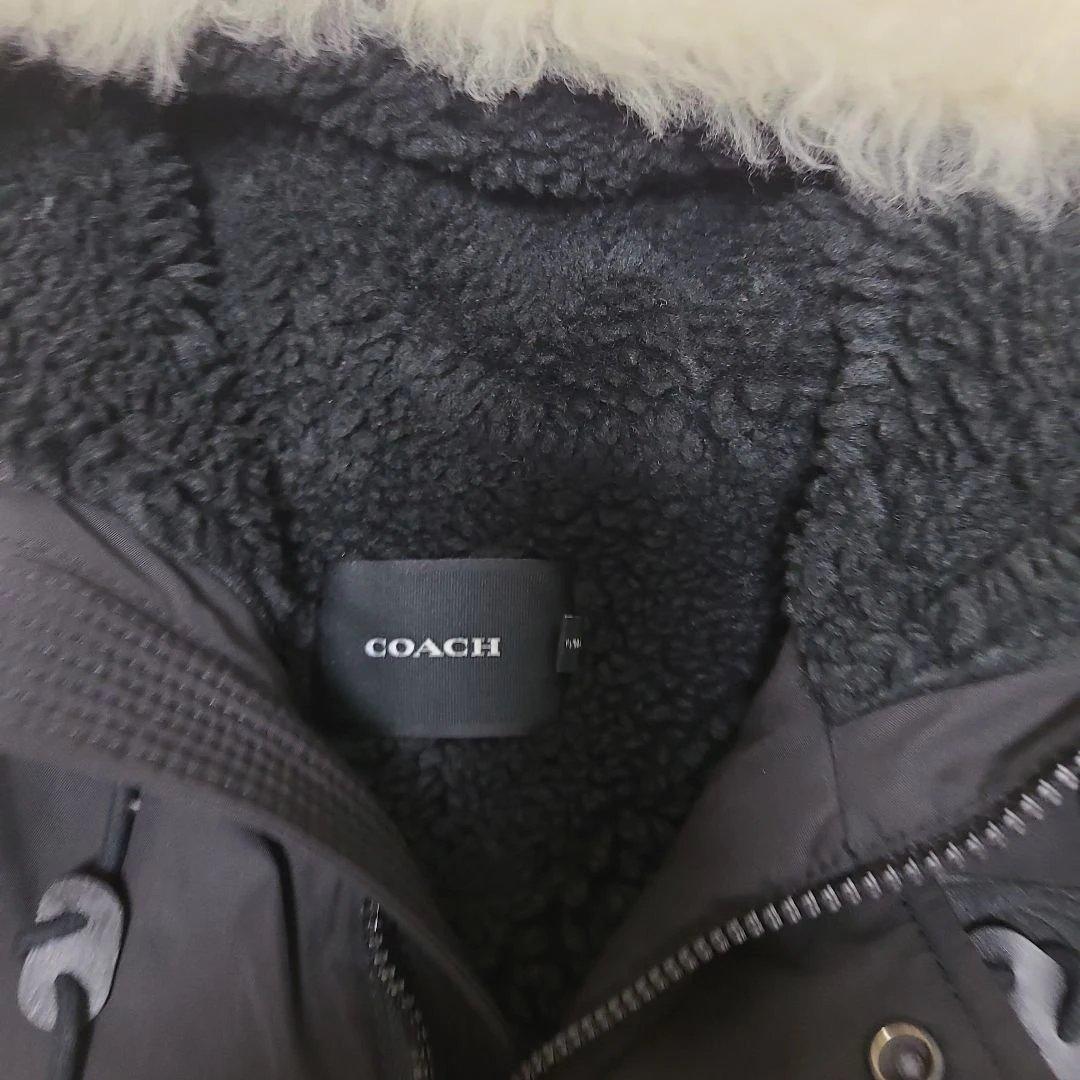 最終値下げ↓COACH　コーチ　ファー付きジャケット　M