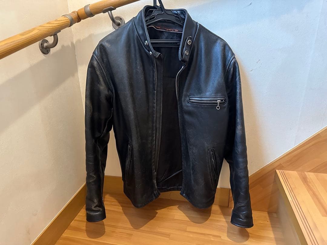 schott 641 ショット　シングルライダース　サイズ40 ジャンク品