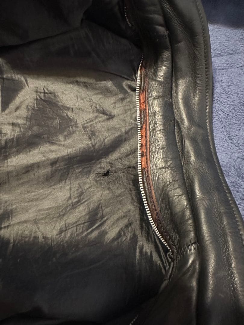 schott 641 ショット　シングルライダース　サイズ40 ジャンク品