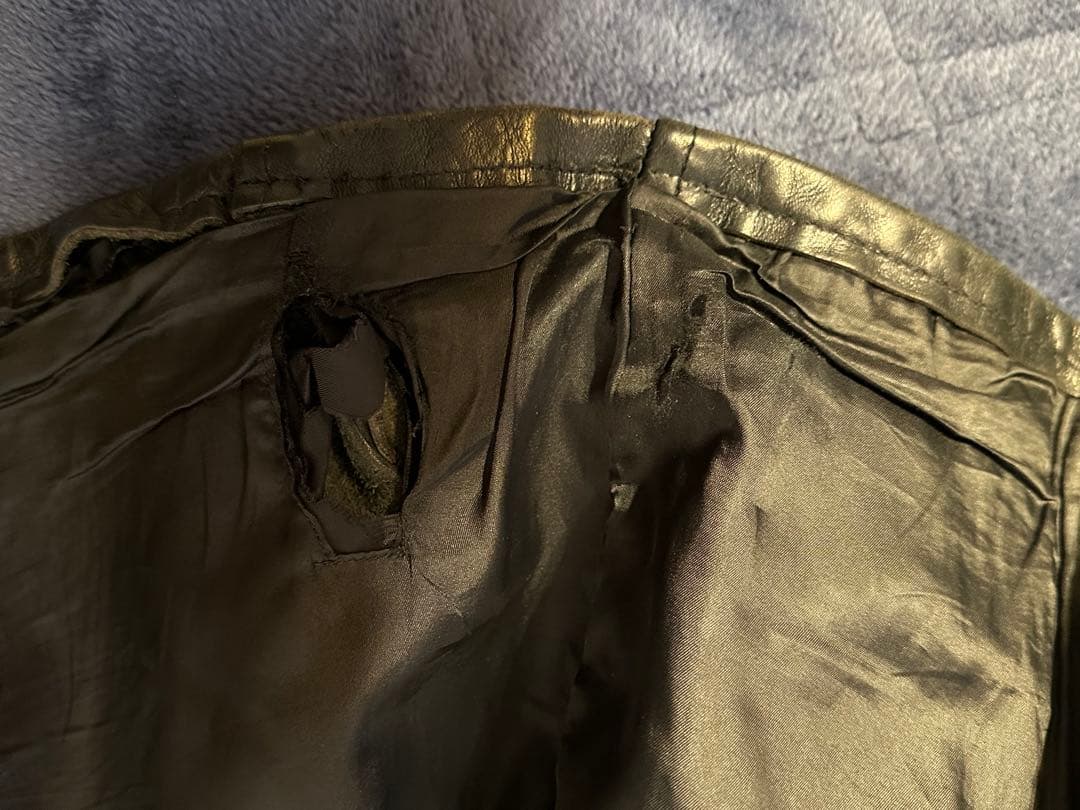 schott 641 ショット　シングルライダース　サイズ40 ジャンク品