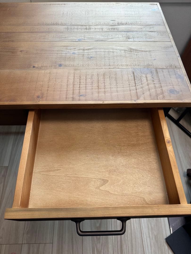 ラン デスク パイン古材仕様 90cm