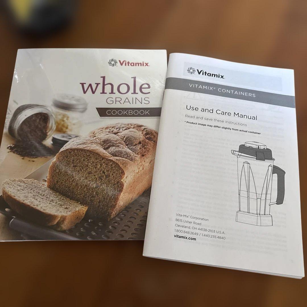 Vitamixドライコンテナ 透明 プラスチック製