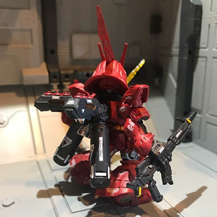 ガンダムコンバージ 改造 製作途中