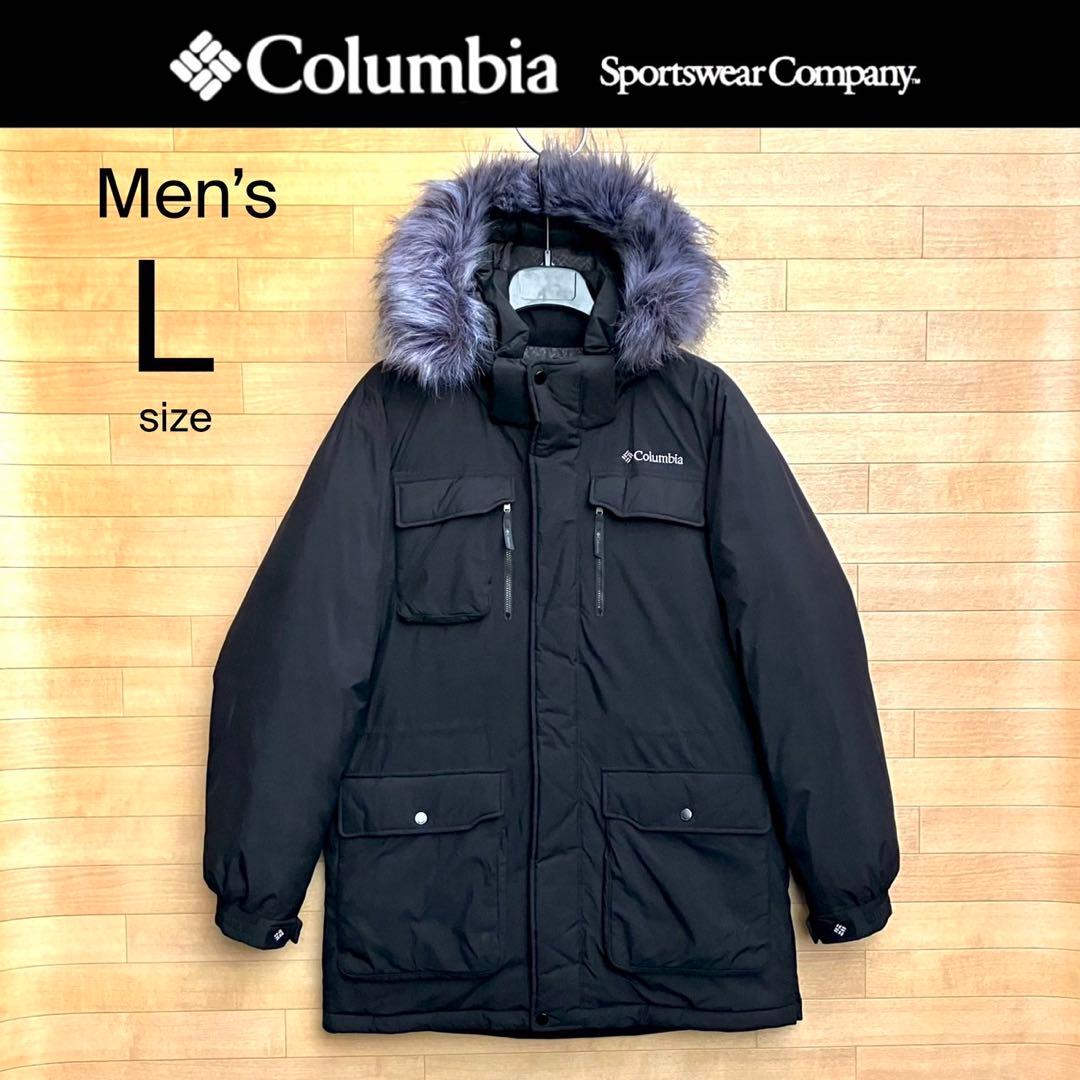 美品 L コロンビア HEAT HEAVY JACKET 中綿ジャケット