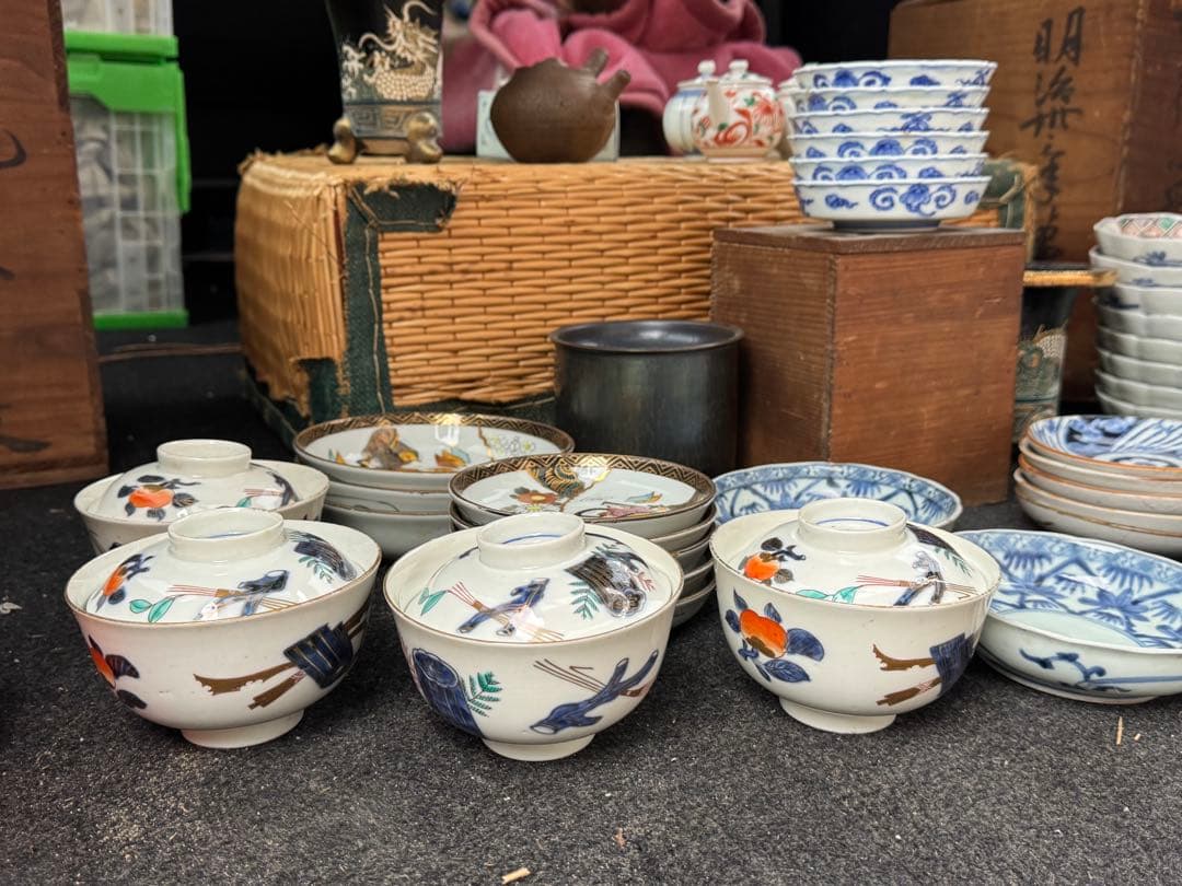 ‼️リサイクルFORT‼️買取現場〜直送便‼️本日買取の骨董品すべてまとめて一括売り‼️