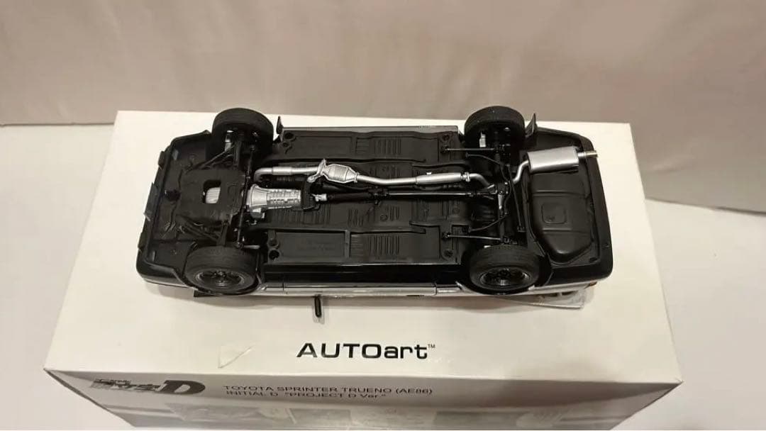 Autoart 1/18 AE86『頭文字D』 プロジェクトD ver.