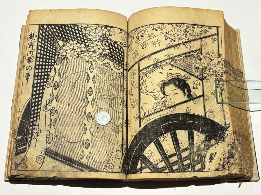 男色図入り「女貞訓下所文庫」月岡雪鼎 明和五年頃刊 1冊|浮世絵 春画 艶本和本