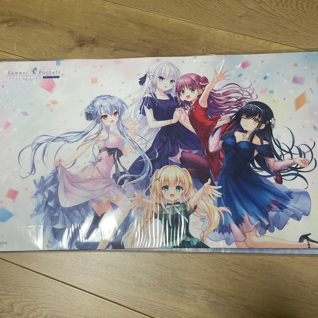 Summer Pockets ラバープレイマット トレカアイテムくじ　セット