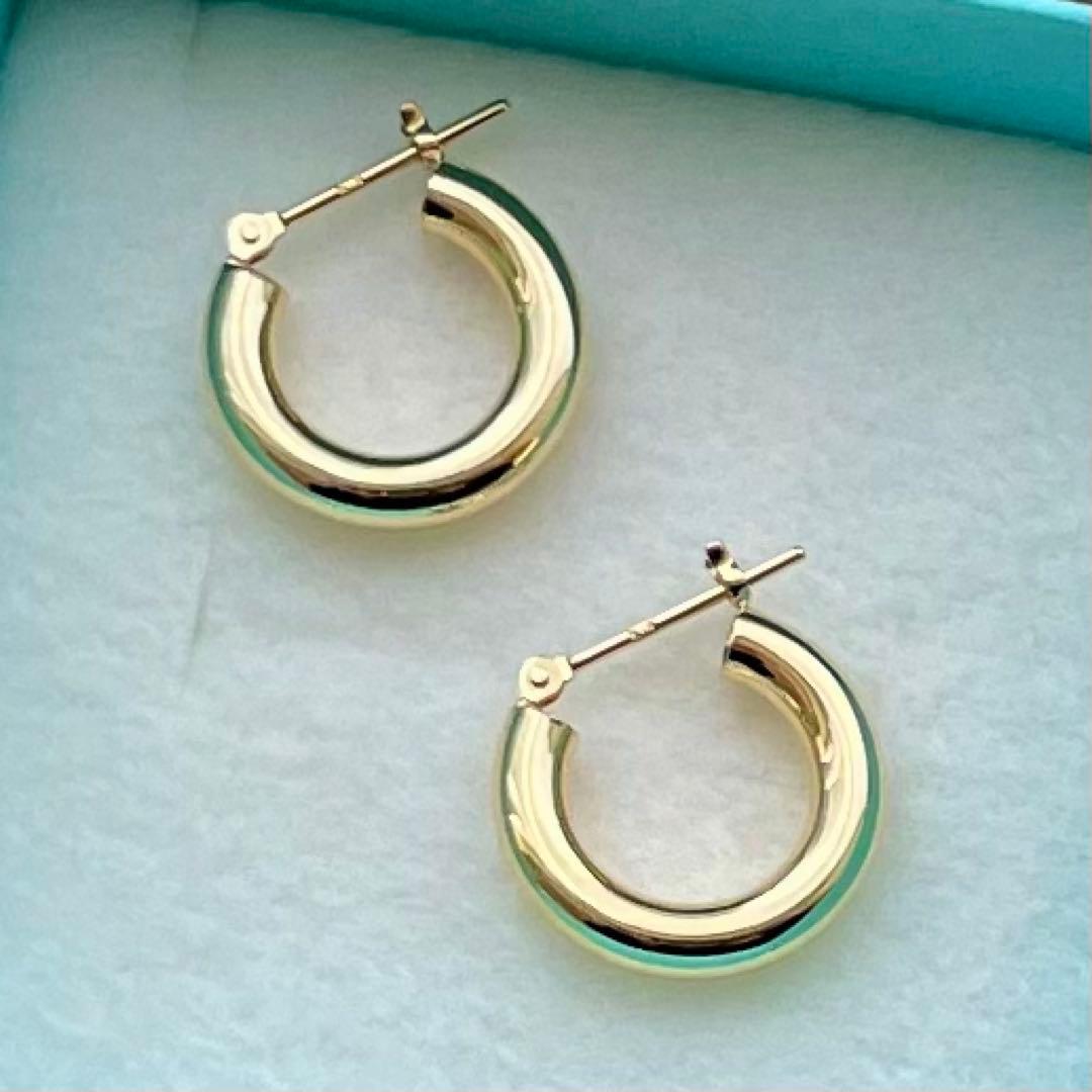 K18 フープピアス