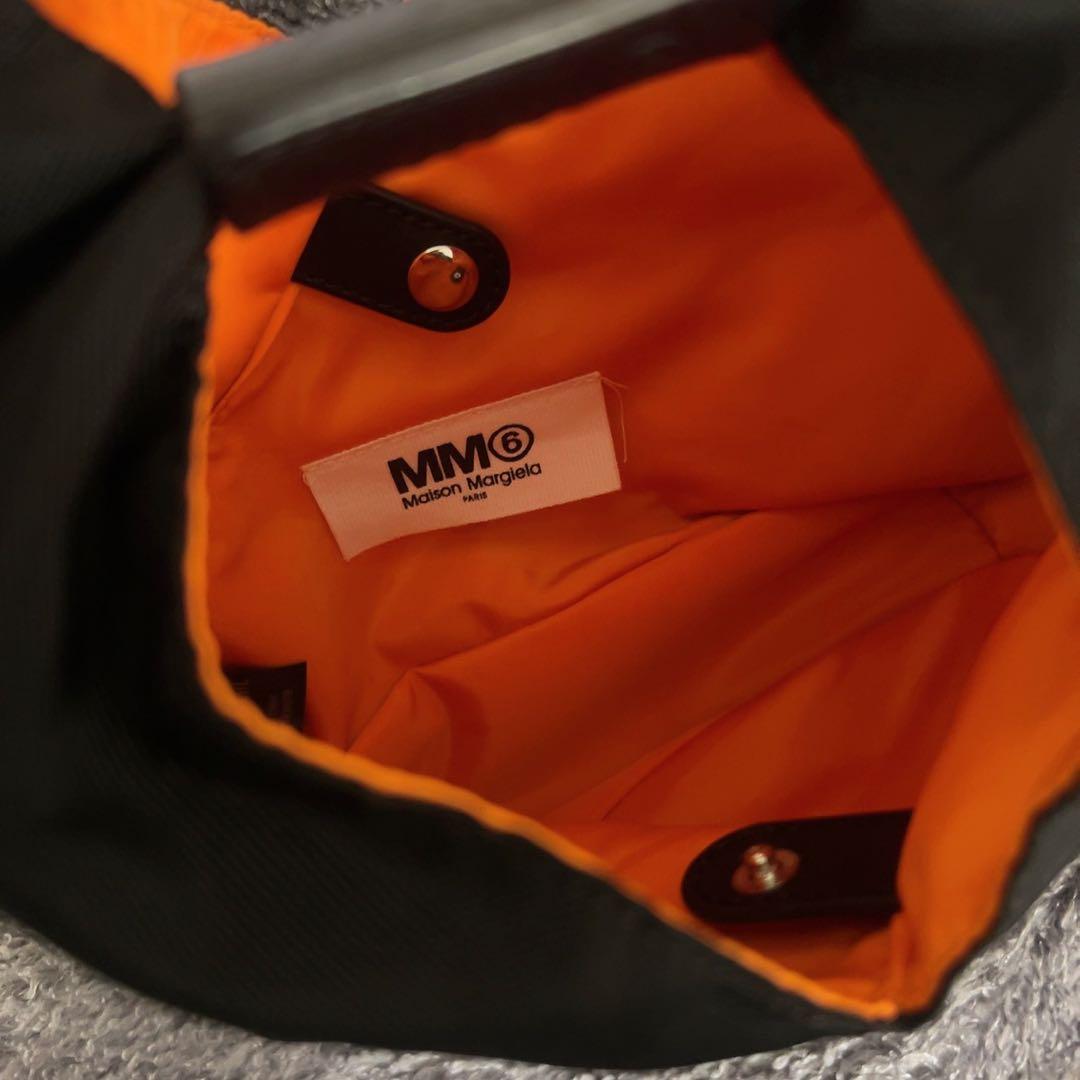 MM6 ジャパニーズ クロスボディ バッグ 黒 ナイロン 訳あり