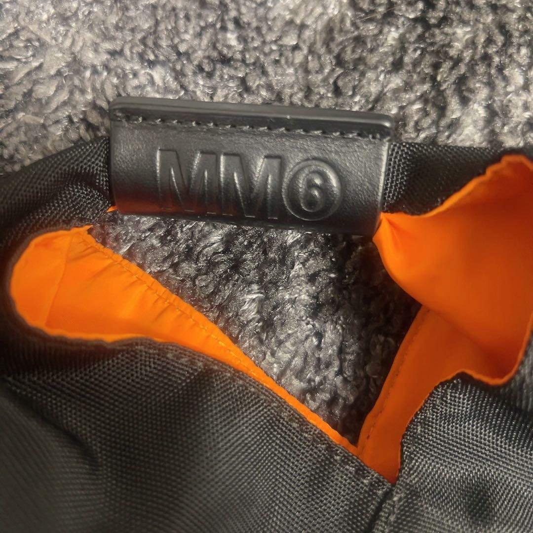 MM6 ジャパニーズ クロスボディ バッグ 黒 ナイロン 訳あり