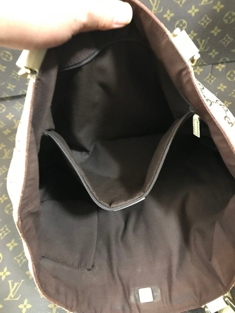 人気商品、GUCCI、146247、アビーラインwポケットGG柄トートショルダー