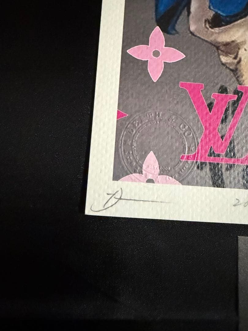 \"世界限定10枚\" DEATH NYC アート ポスター jo102