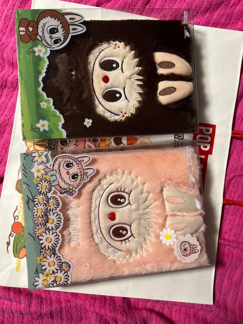 北京　ポップランド限定　ラブブ　モココ　手帳セット