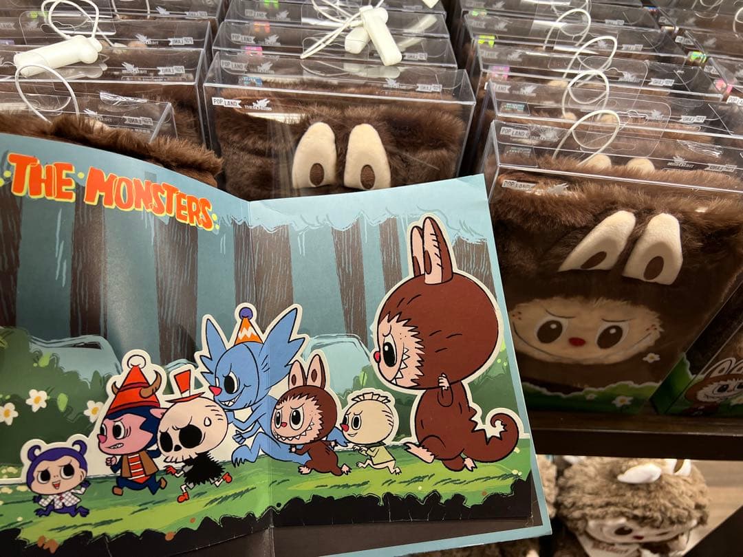 北京　ポップランド限定　ラブブ　モココ　手帳セット