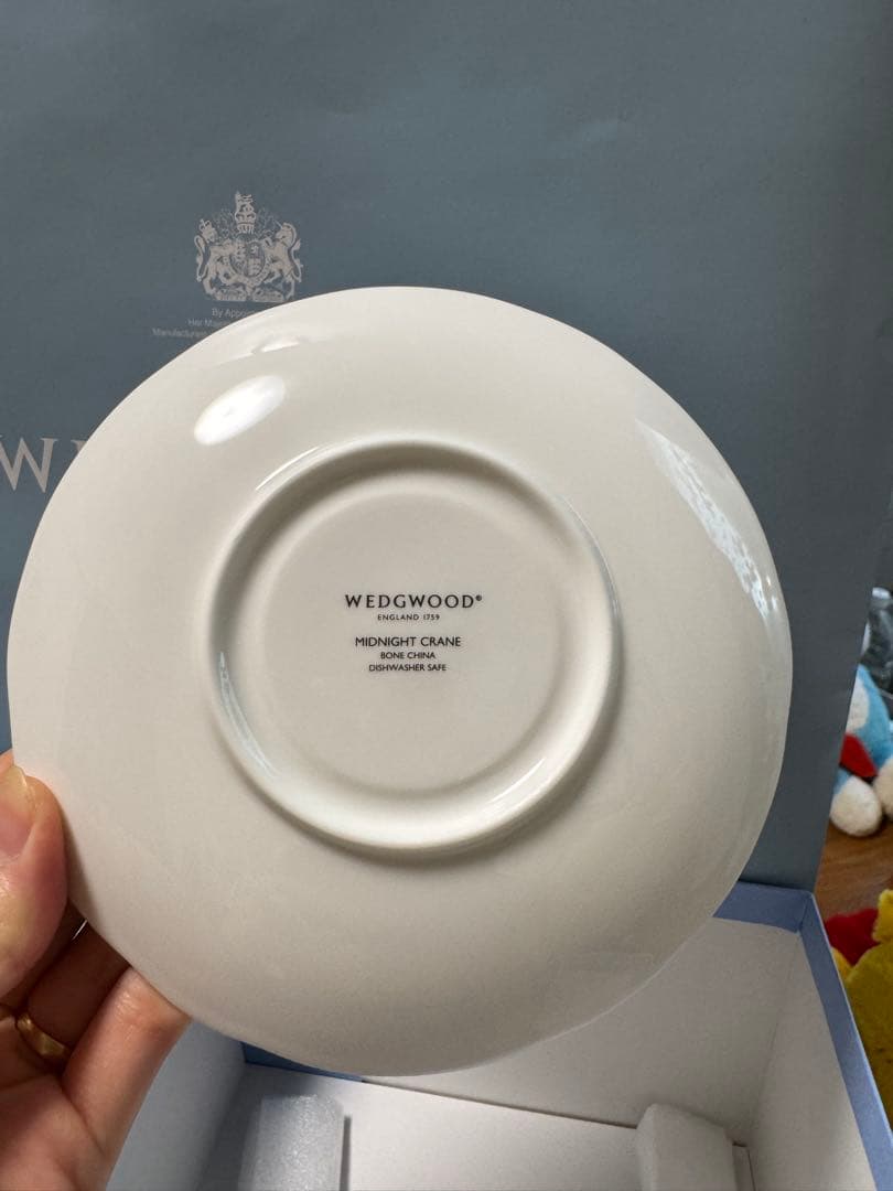  花柄カップとソーサーセット