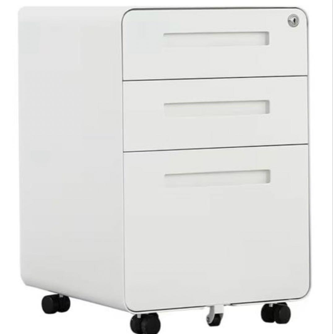 未使用 MTLESデスク ワゴン デスクキャビネット