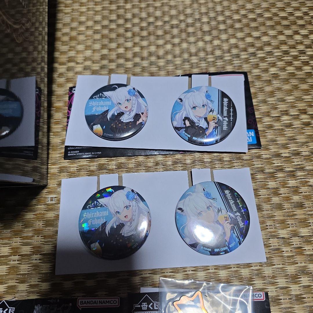 ホロライブ一番くじ　白上フブキフィギュアセット！！未開封。