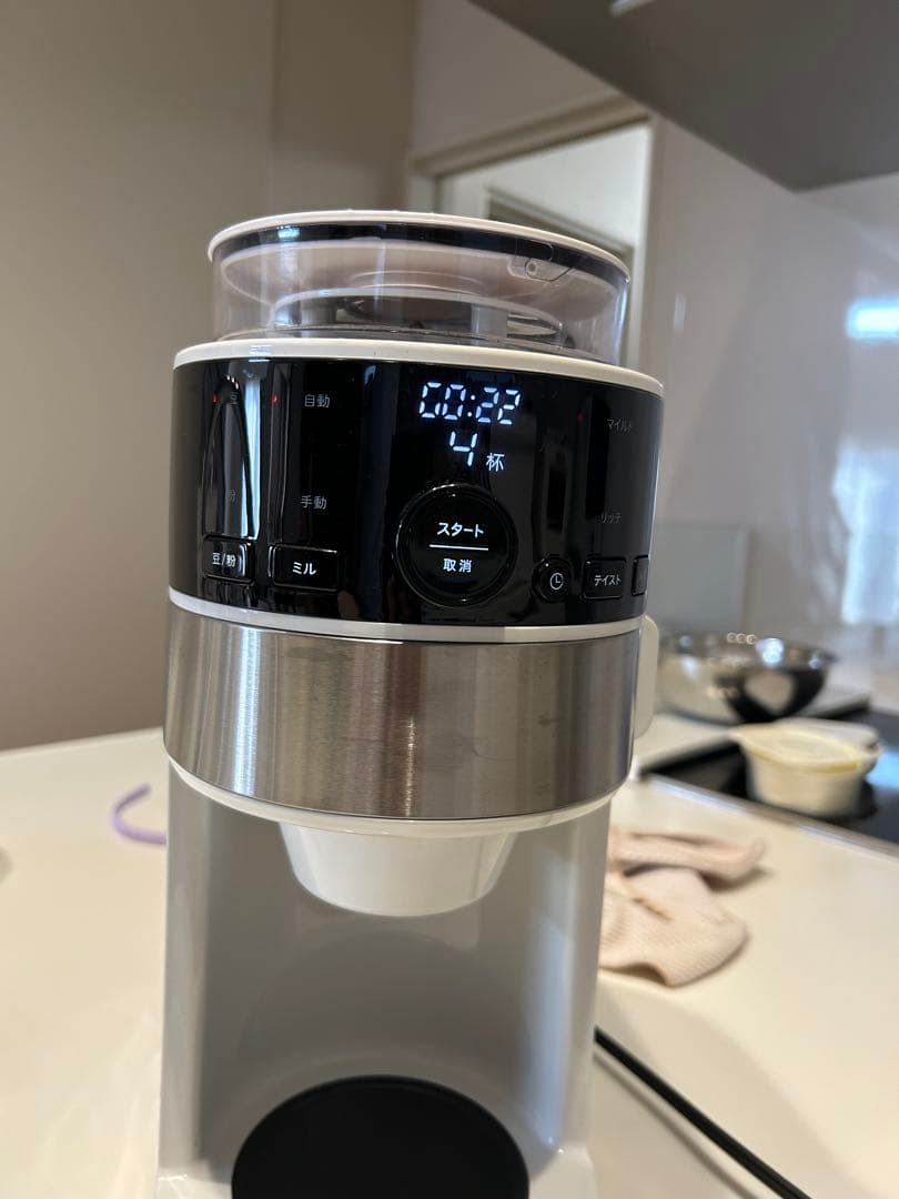 全自動コーヒーメーカー　siroca SC-C124 UCC限定モデル