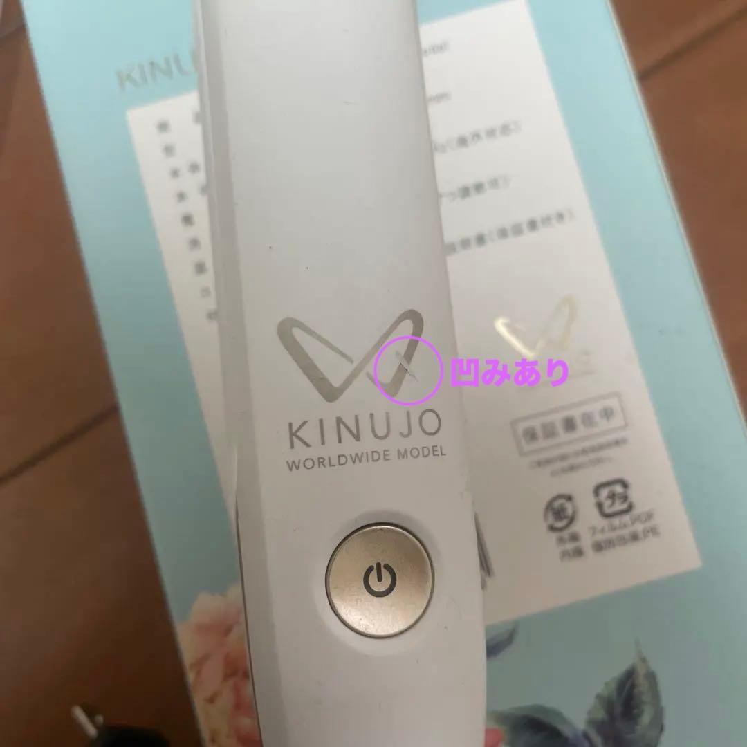 KINUJO DS100 ストレートヘアアイロン　取り扱い説明書付き