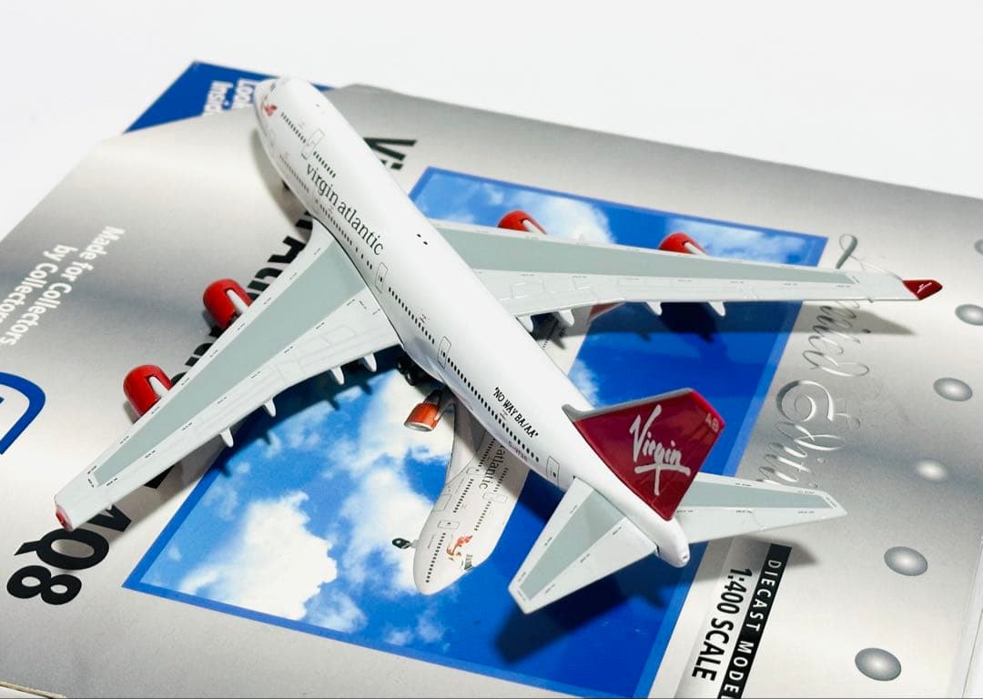 Gemini 1/400 747-4Q8 Virgin Atlantic航空
