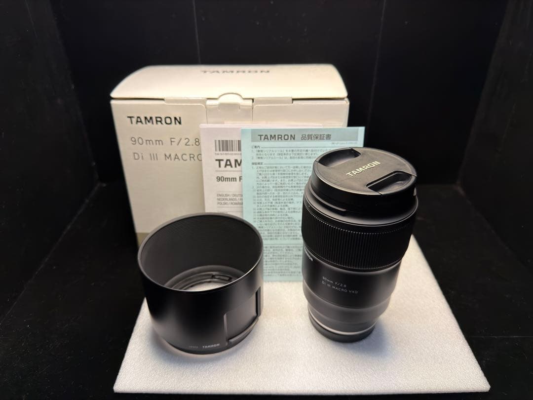タムロン 90mm F2.8 Di III MACRO VXD ソニーE用