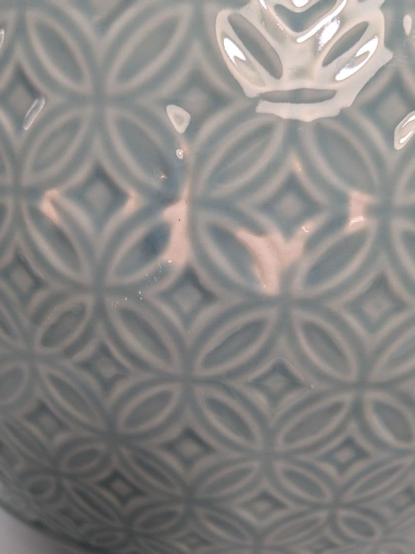 青磁 壺花瓶 壷 花生 花入 花器 フラワーベース 砥部焼？ 高麗青磁？ 置物