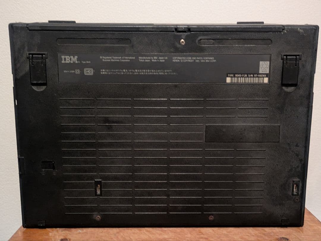 vintage/初期IBM ThinkPad 755C 9545-FJ8/レトロ