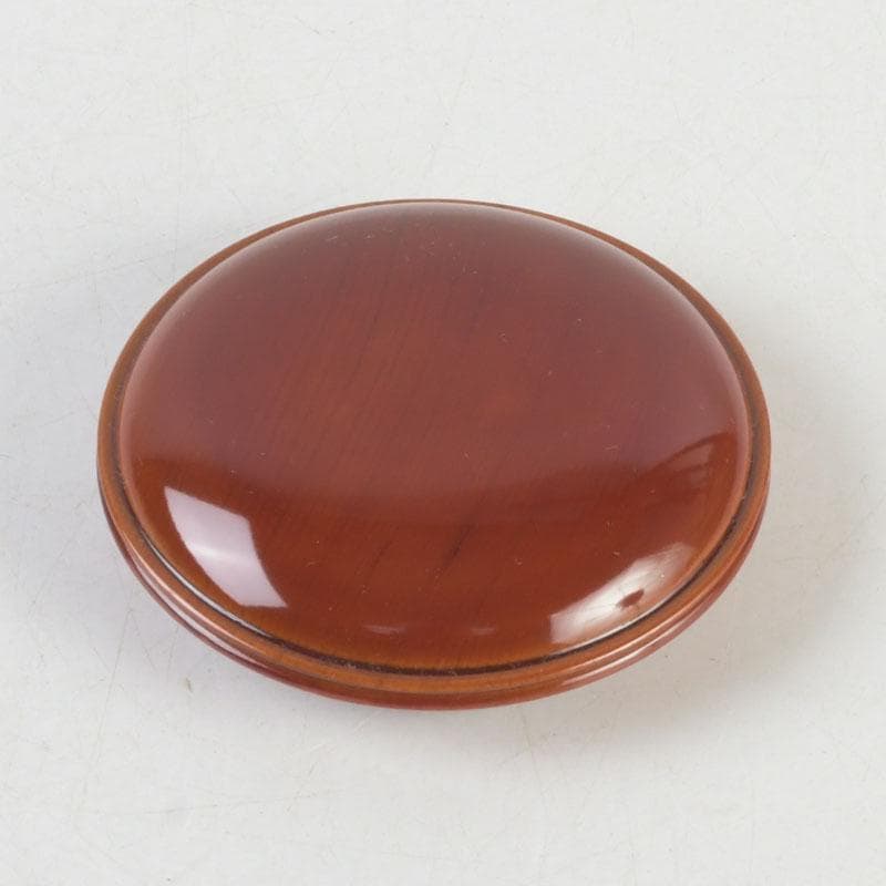 茶道具　飛騨春慶塗　一位細工　古渓堂　香合　箱付　V　9677