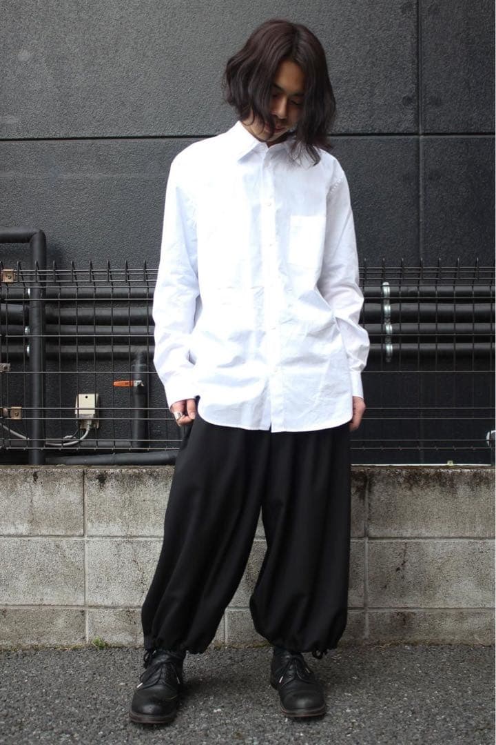 【美品】Ground Y｜ウールポリエステルギャバジンバルーンパンツ