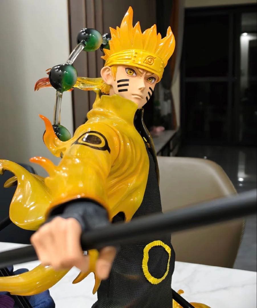 ナルト うちはサスケ 2点 ガレージキット ガレキ スタチュー⑥⑨