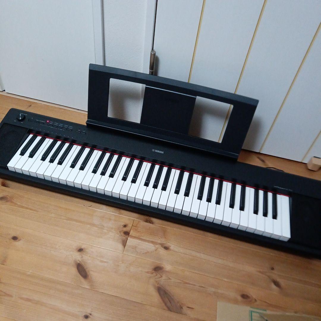 YAMAHA NP-12 Piaggero 電子キーボード スタンド ペダル付き