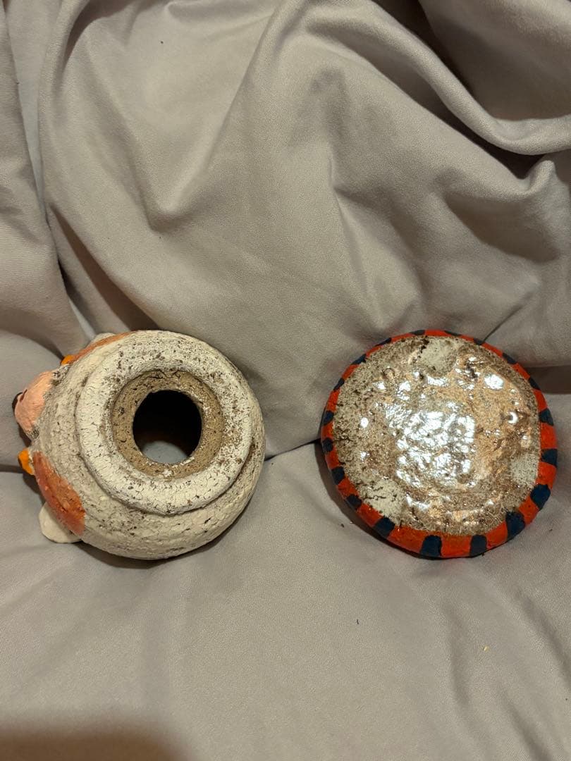 増田光　くま　クマ　植木鉢