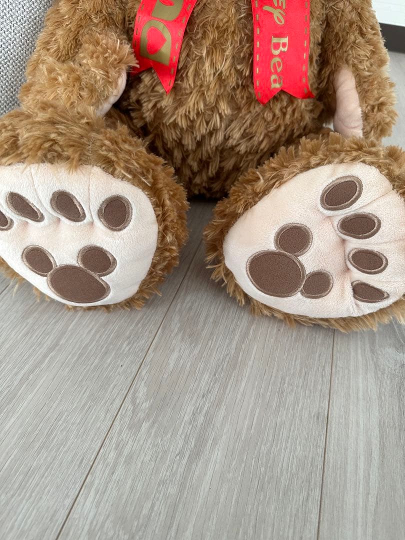 初期クリスマス限定ダッフィー特大ぬいぐるみディズニー完売レア限定ディズニーランド