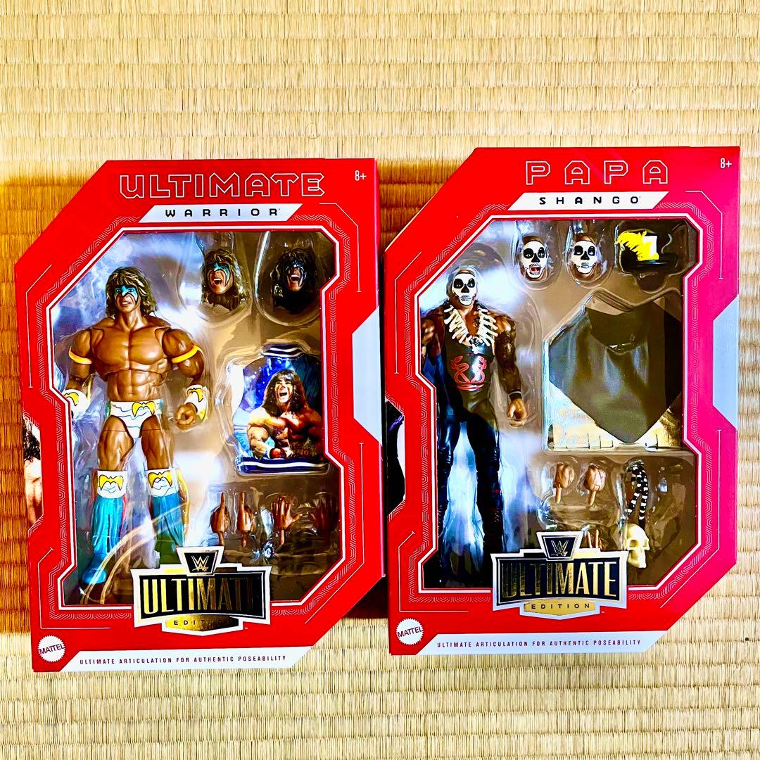 最安値 WWE アルティメットウォーリアー パパシャンゴ マテル フィギュア