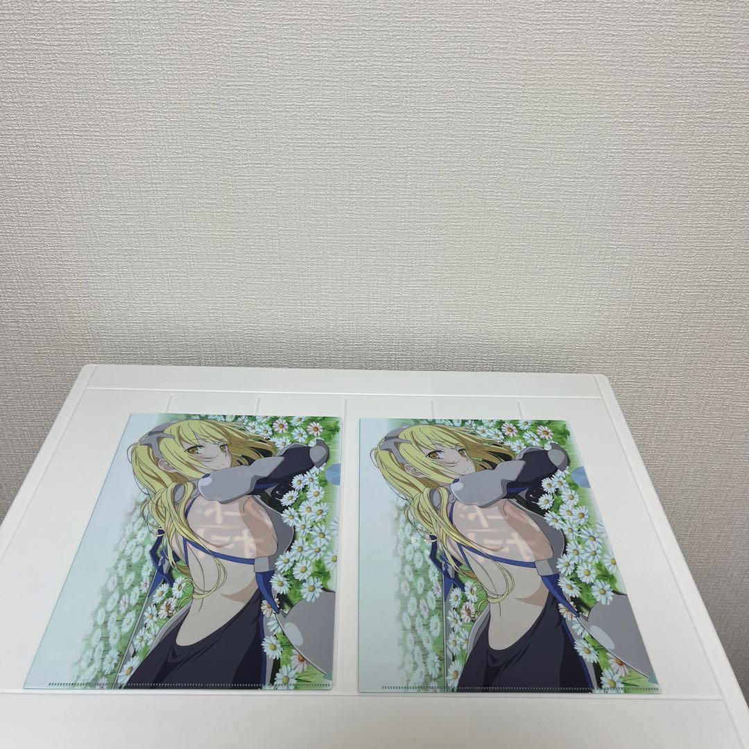 ダンまち　クリアファイル　ポスター　セット