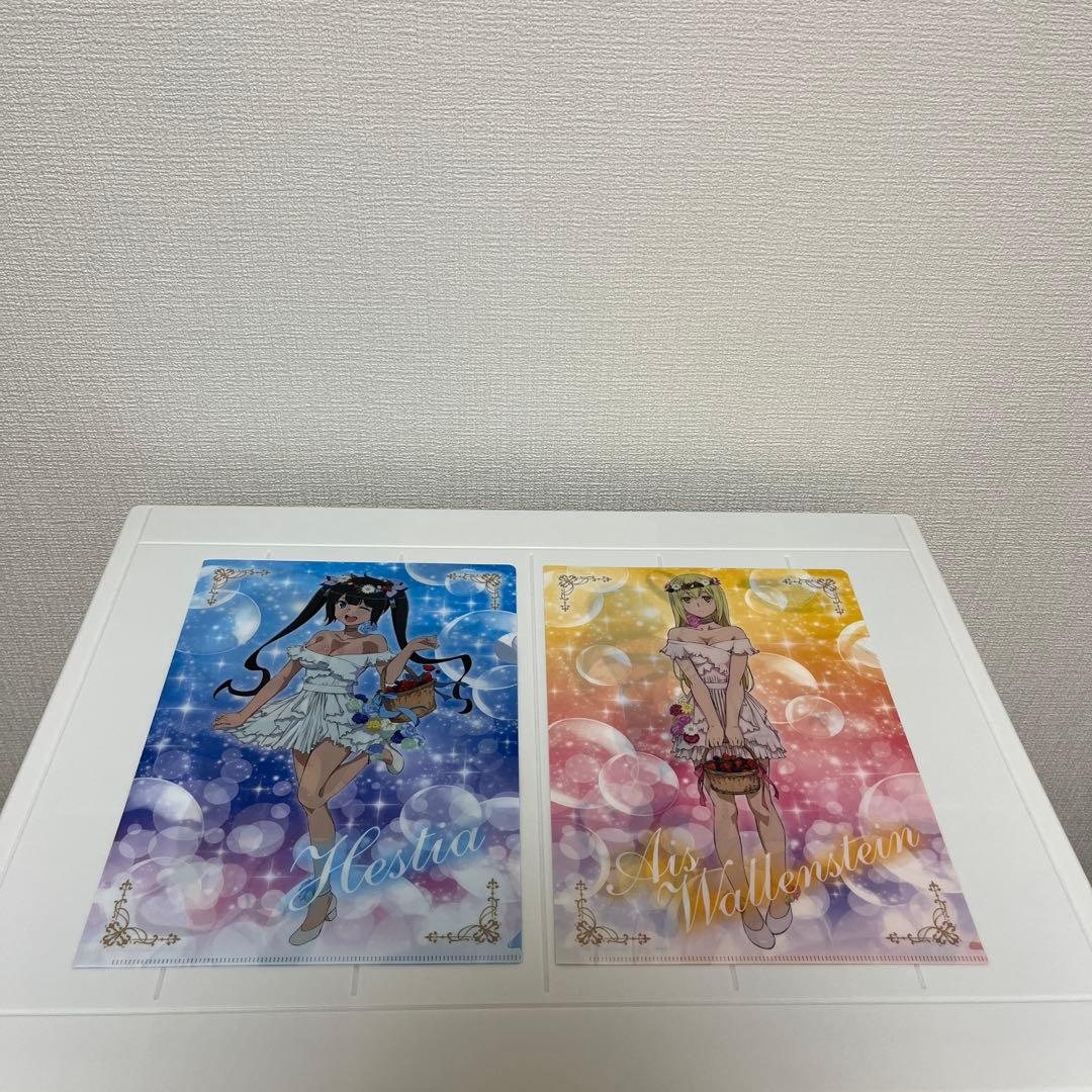 ダンまち　クリアファイル　ポスター　セット