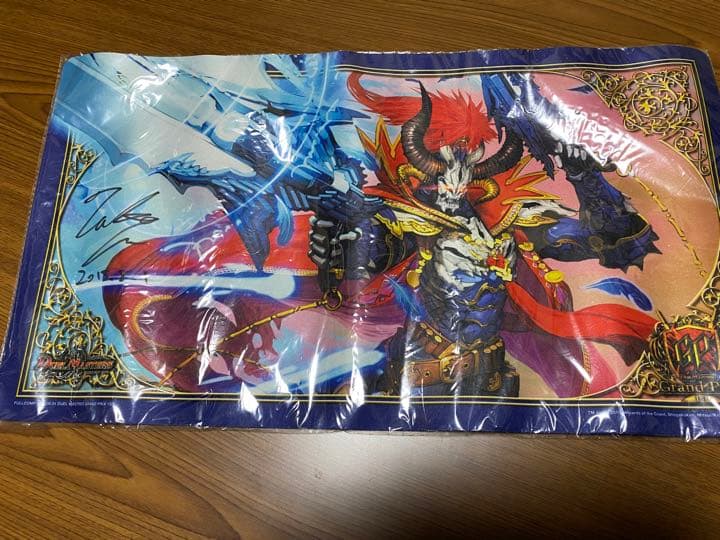 【デュエマ】直筆サイン入り　ロマノフプレイマット