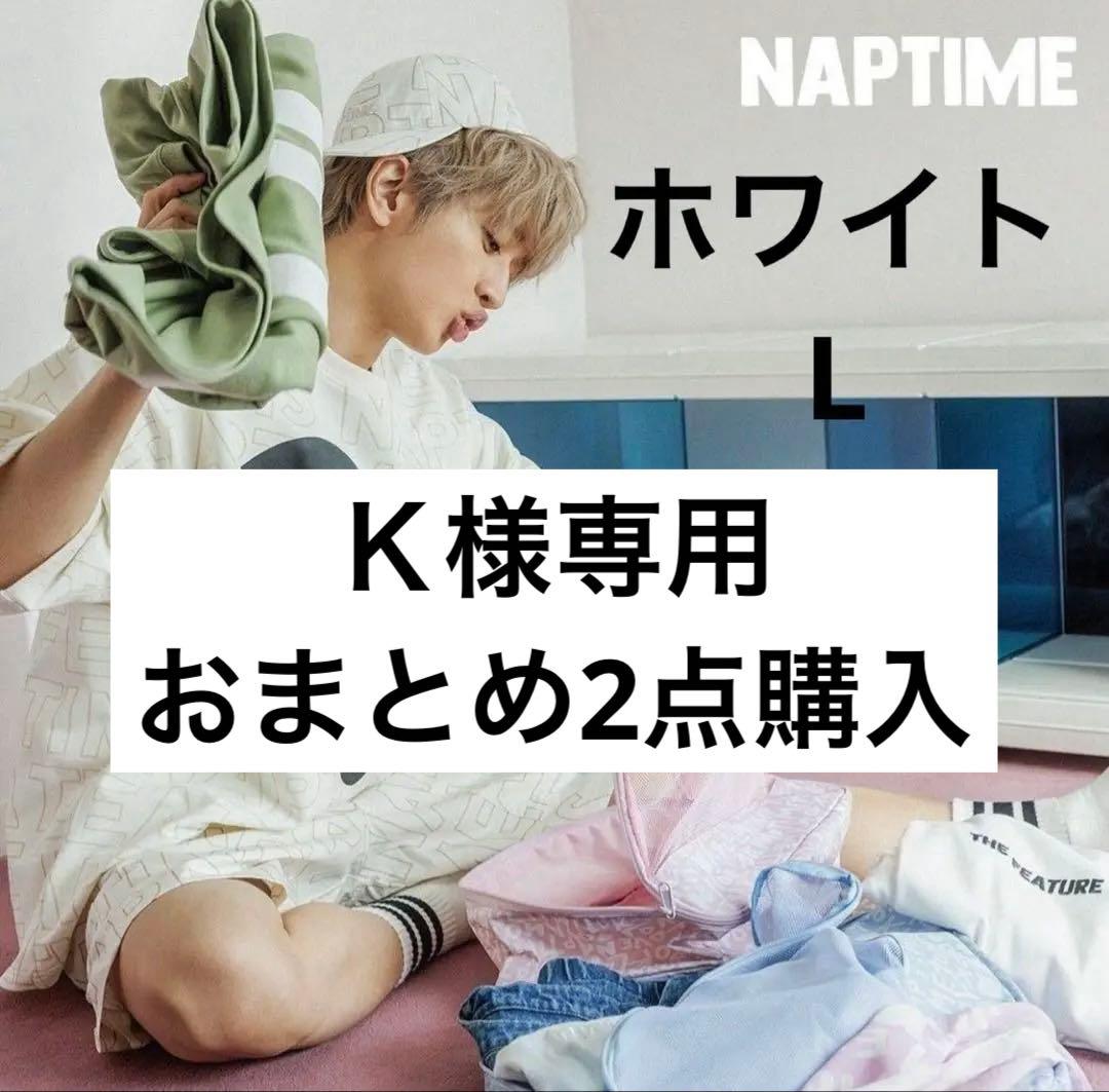 新品未使用 NAPTIME プリントBIGT- SHIRTS-総柄　＋キャップ