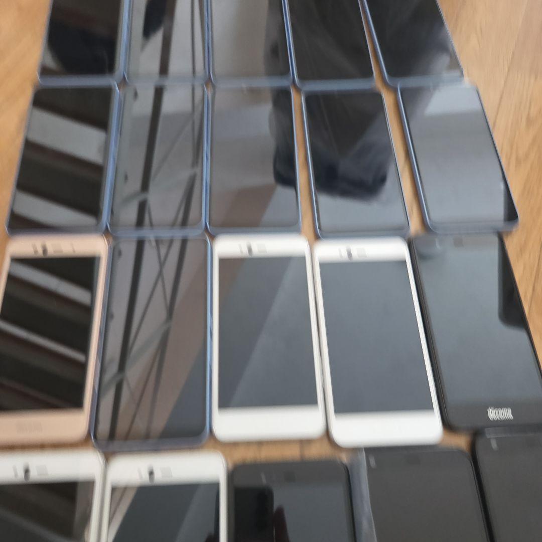 SIM フリースマートフォン Android 10 合計20台