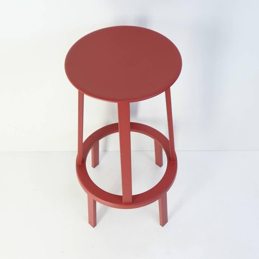 値下げ中 HAY ヘイ リボルバーバースツール ハイ H76 レッド 5