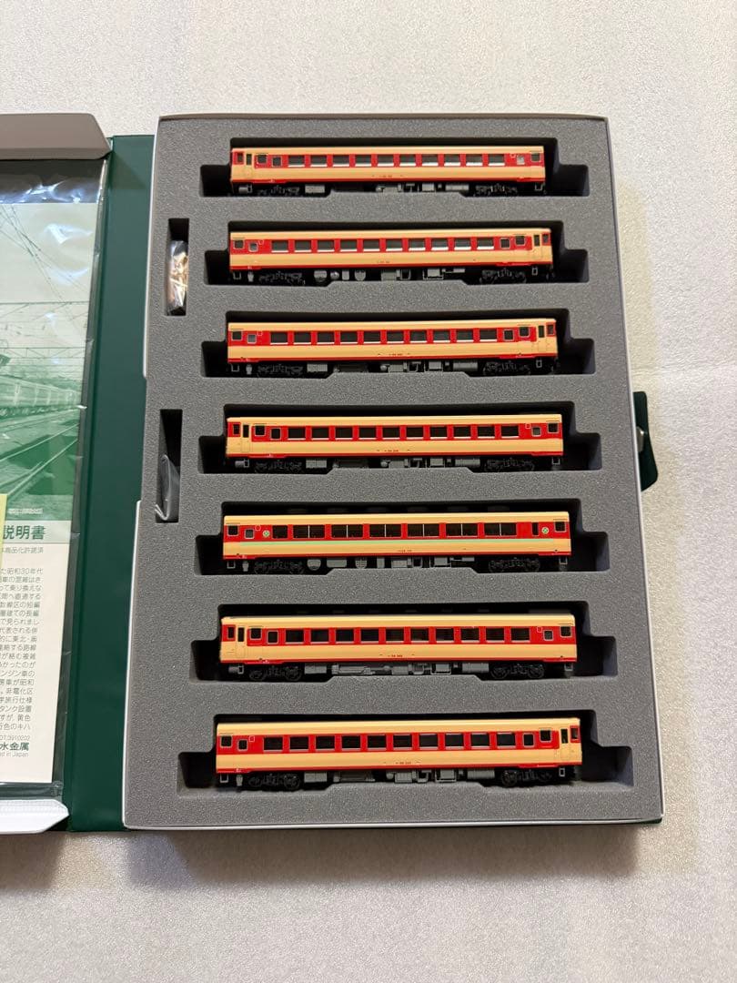 KATO 10-1531 キハ58系 （非冷房車） 急行「いいで」7両セット