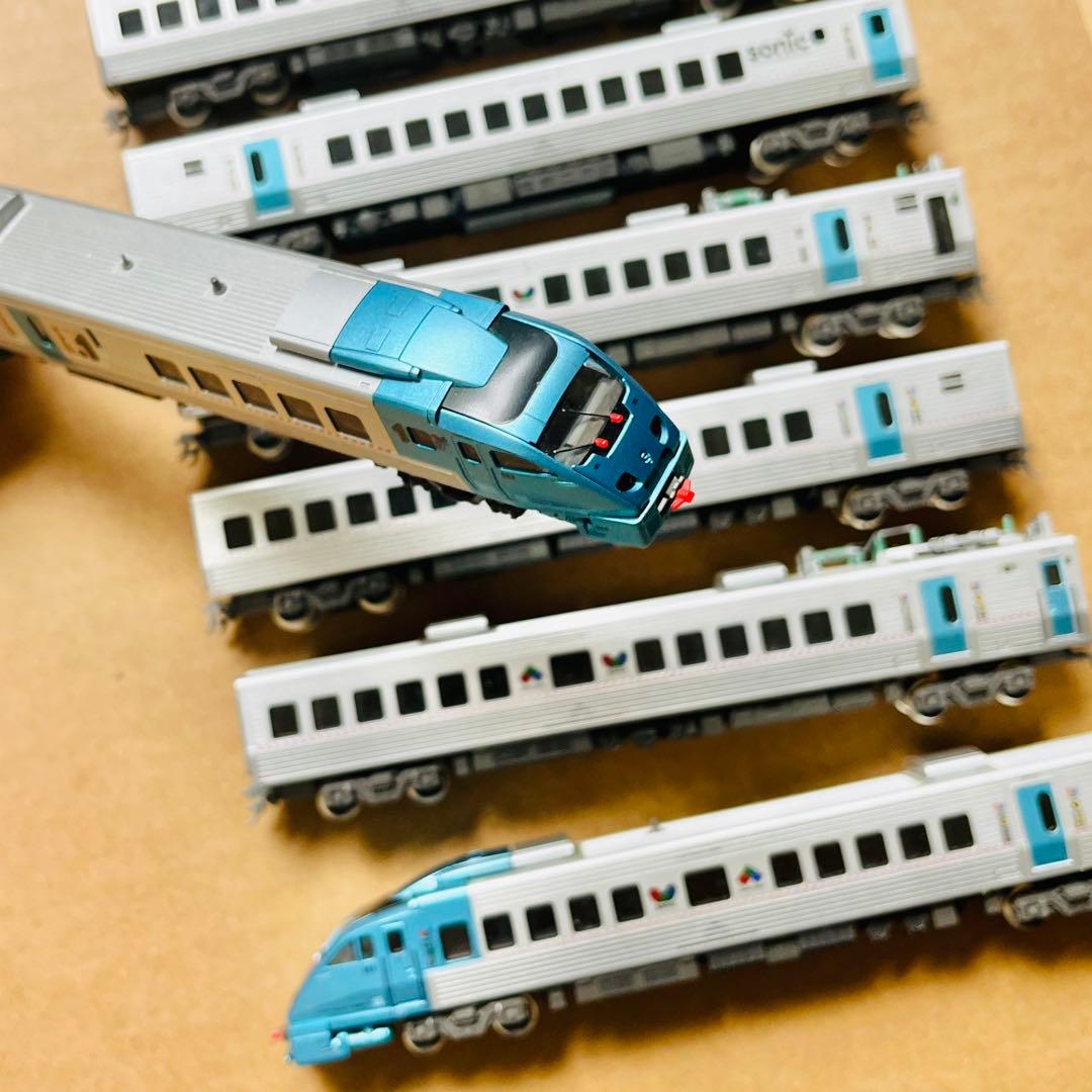 九州 883系 特急 ソニック 7両 カトー sonic N　振り子