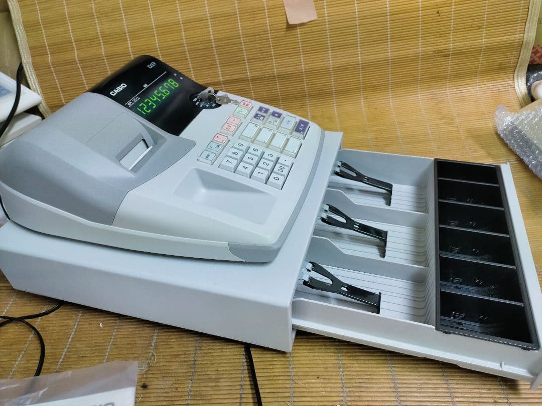 カシオレジスター　106ER　簡単便利特殊　送料込　811122