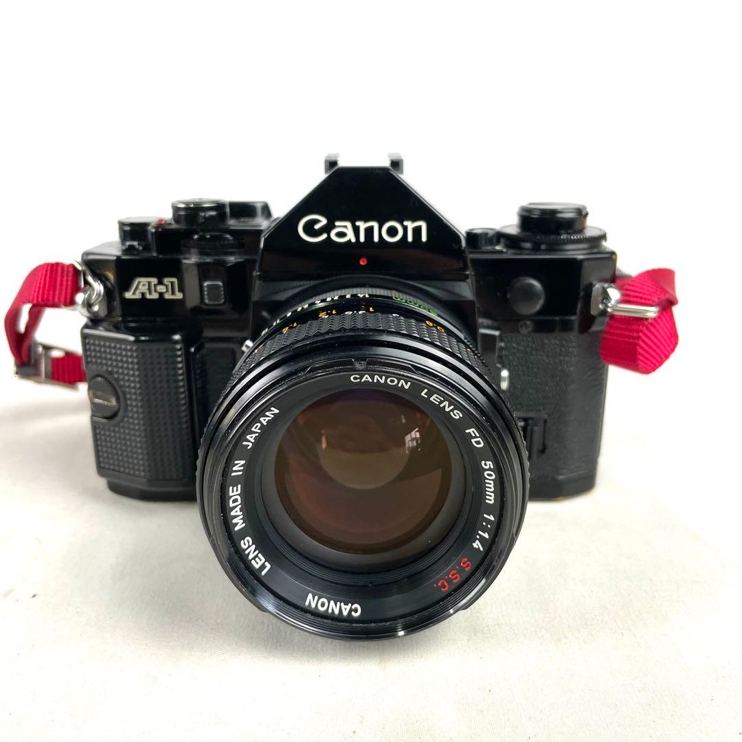 Canon キャノン フィルムカメラ A-1 レンズ FD 50mm 1:1.4