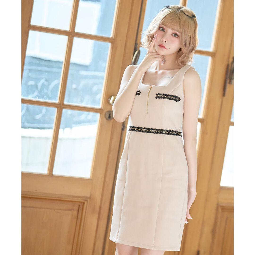 3点専用クリスマスセールタグ付き新品ベージュ スリムフィット ナイトドレスxL