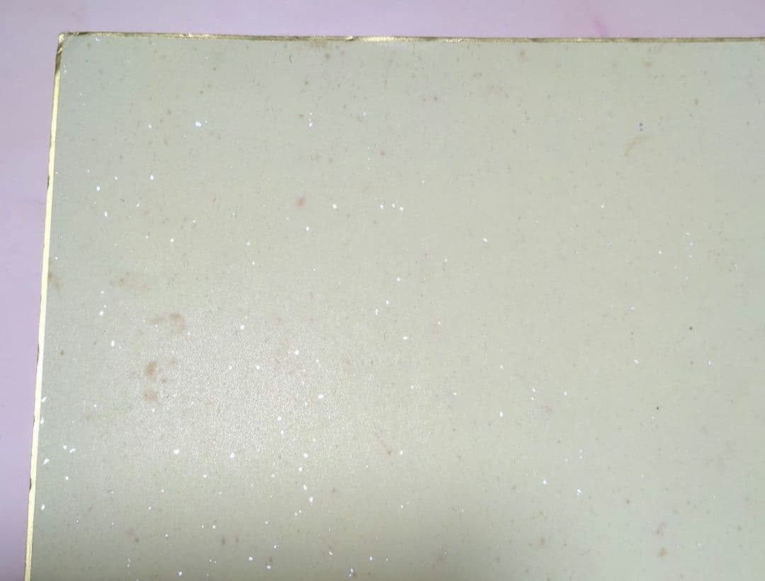 水森亜土　直筆サイン　イラスト　サイン色紙