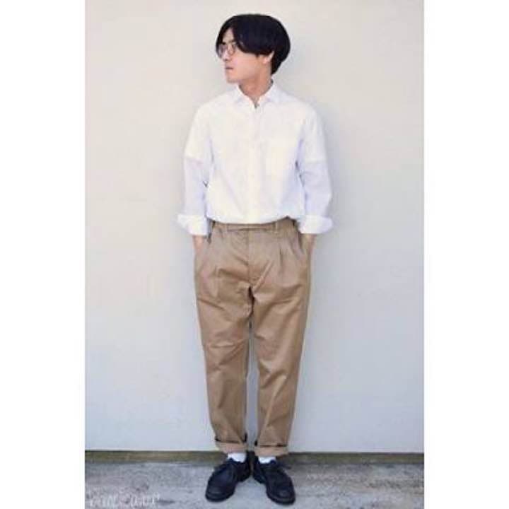 comoli 17ss ベルテッドチノパンツ サイズ1