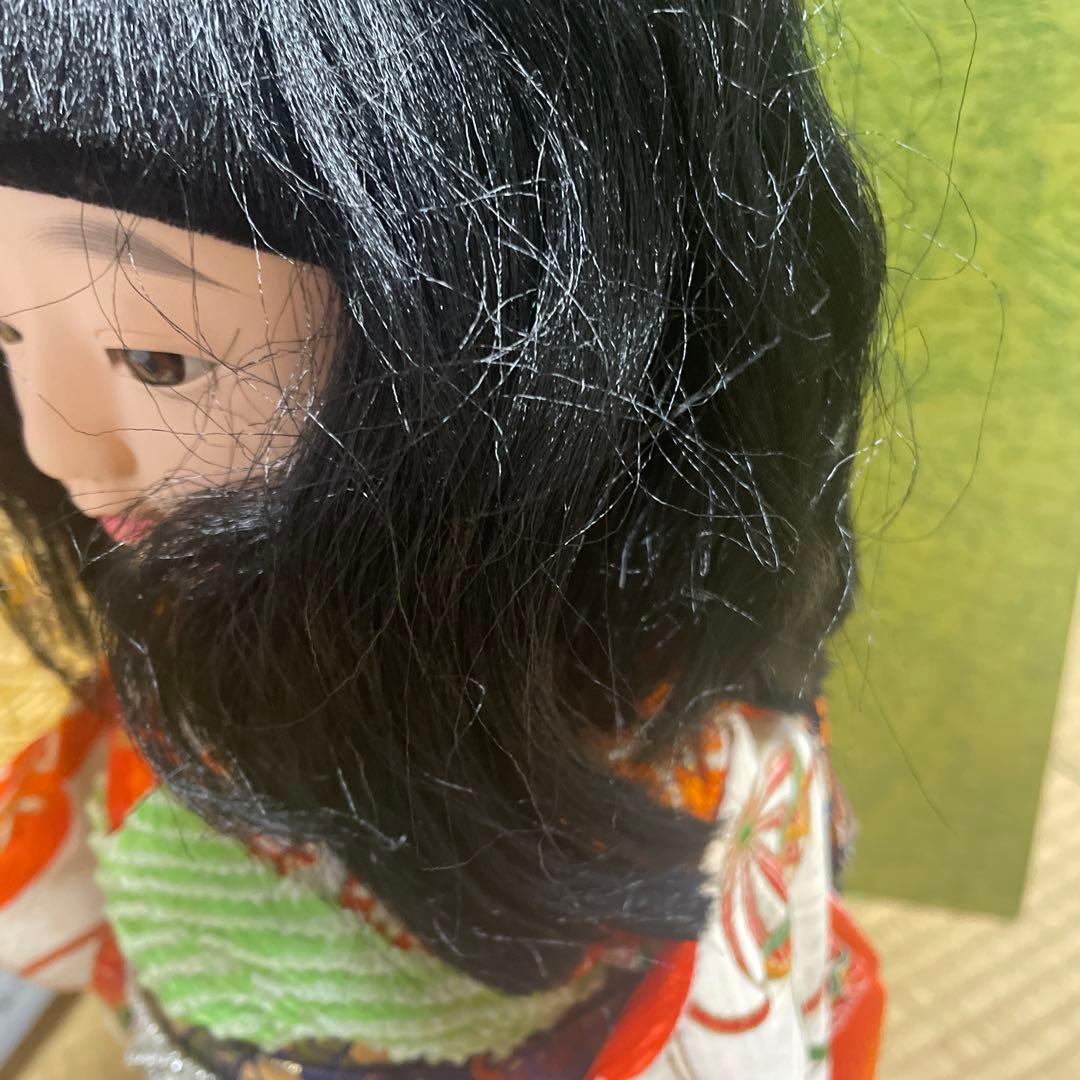 茶運人形 約45cm 和柄着物