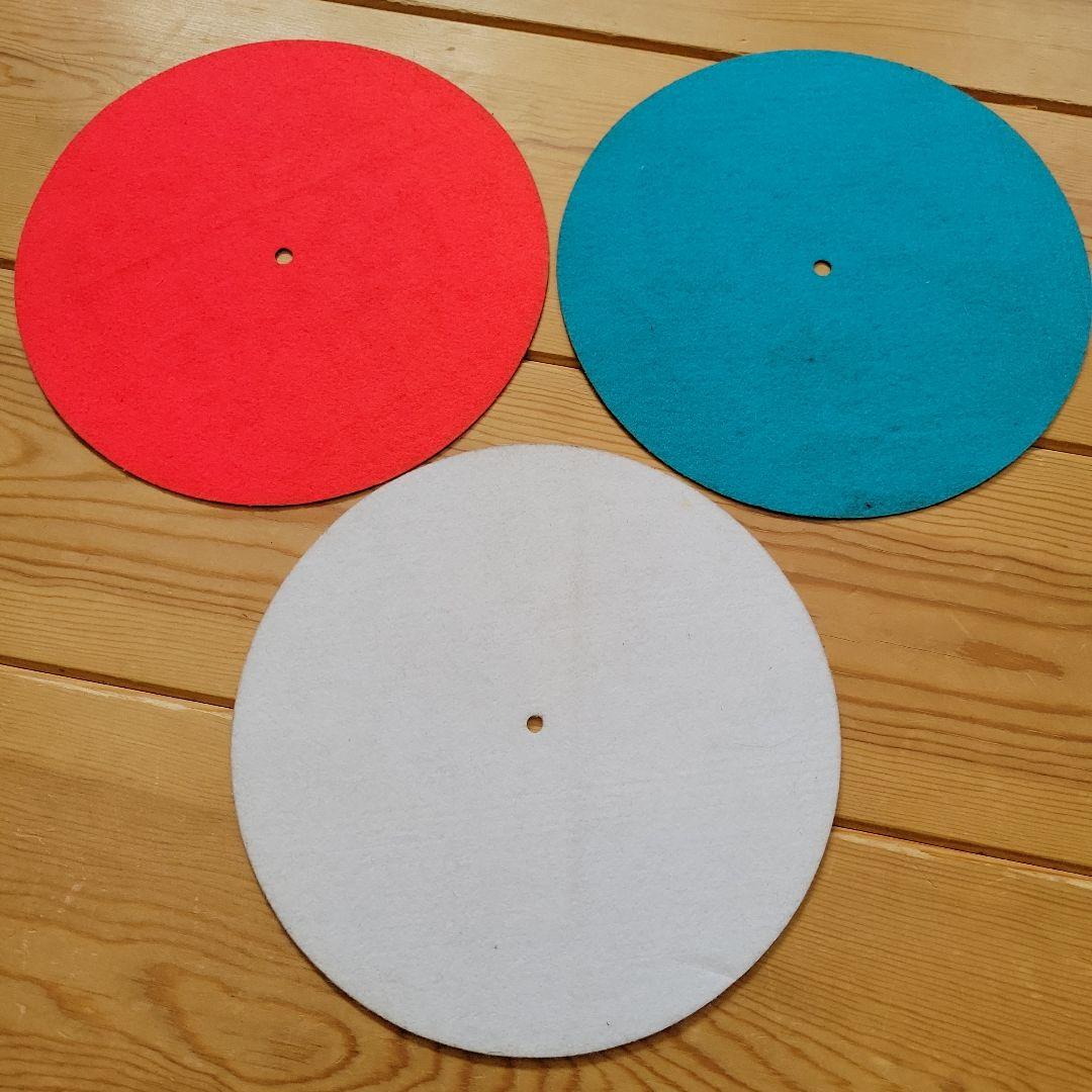 レコード　フェルトターンテーブル　CLUTCH